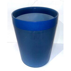 (Only Used for Storage) Target Room Essentials Frosted Blue Wastebasket